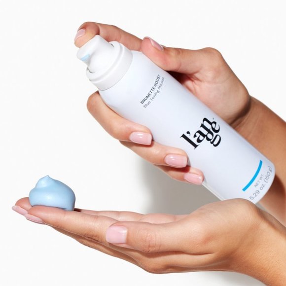 'L'ANGE' BLUE~TONING HAIR MOUSSE 'BRUNETTE BOOST' - Picture 9 of 15